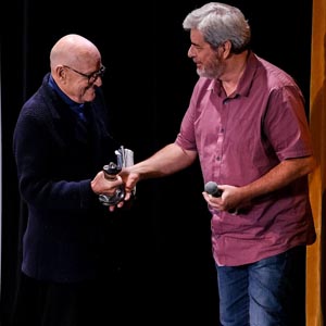 Edward R. Pressman receives SHIFF's first "Horseman Award" for Lifetime Achievement in Producing.